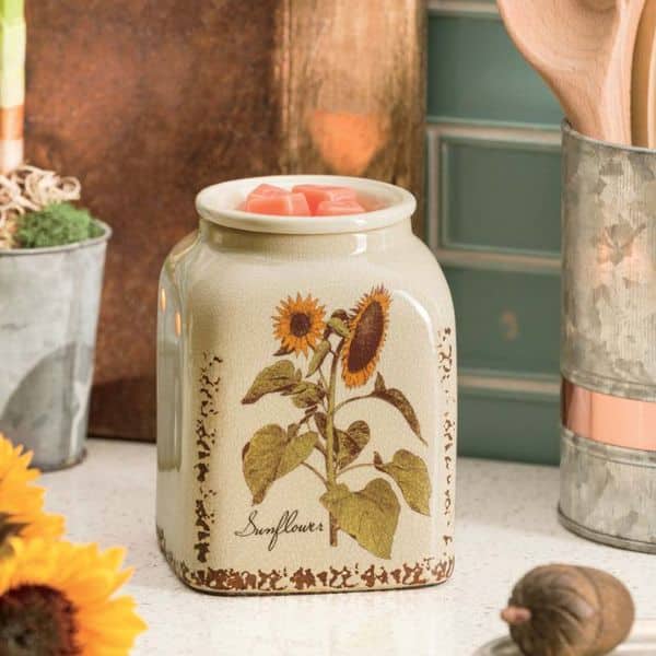 Rustic Sunflower Scentsy Warmer