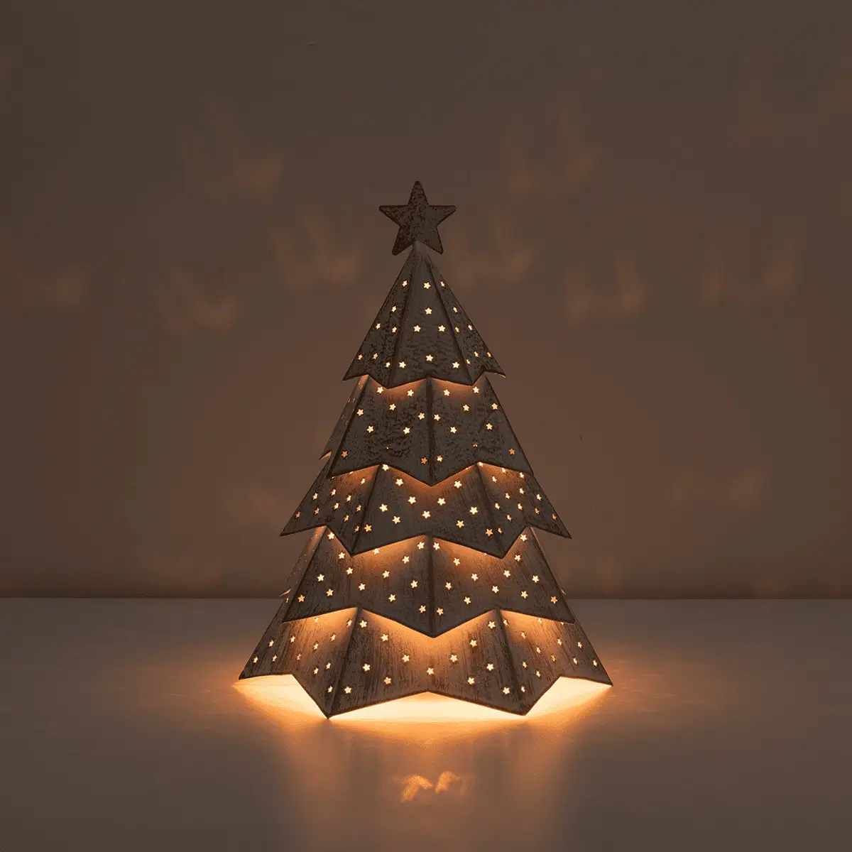 Rustic Twinkle Scentsy Warmer | Christmas Tree