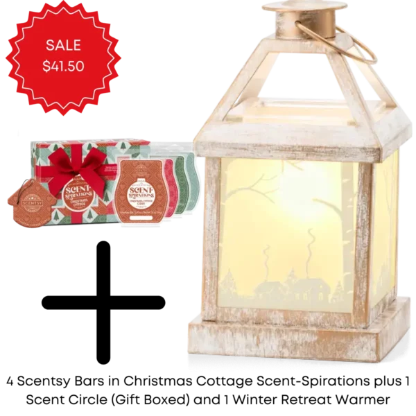 Scentsy Winter Retreat Warmer & Wax Bundle