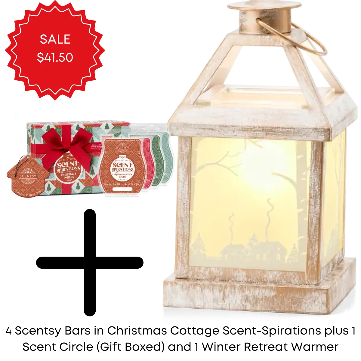 Scentsy Winter Retreat Warmer & Wax Bundle