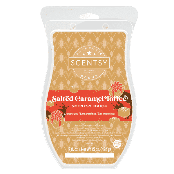 SALTED CARAMEL TOFFEE SCENTSY BRICK