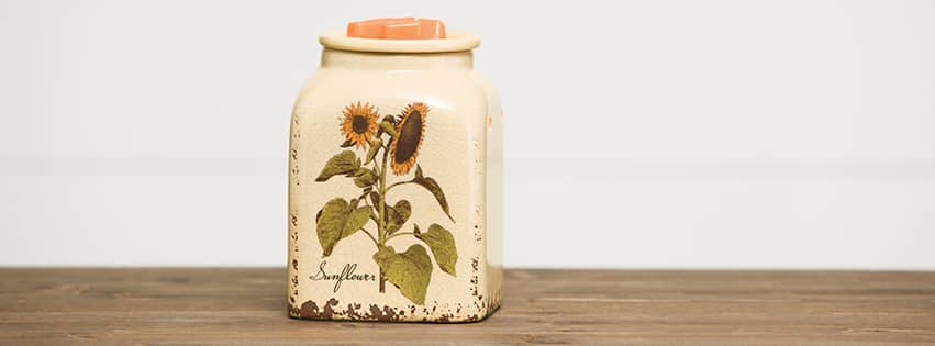 Rustic Sunflower Scentsy Warmer