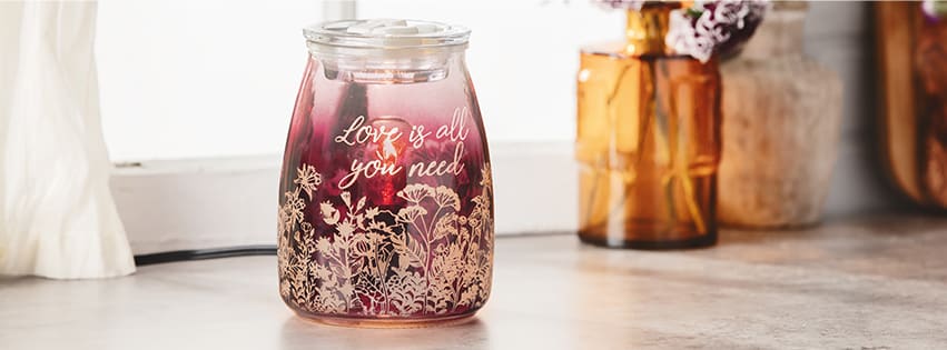 LOVE IS ALL YOU NEED SCENTSY WARMER