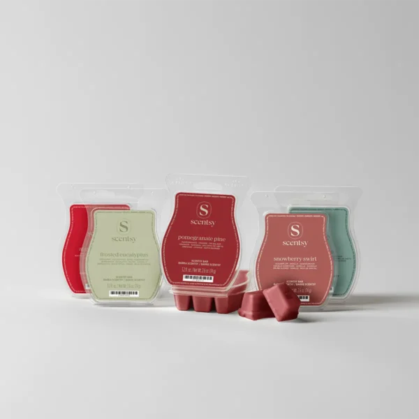 SCENT-Bar-AlpineHoliday-PACKSHOT-5UP-R13-2026-PWS Alpine Holiday Edit Scentsy Bar 5 Pack - November 2026