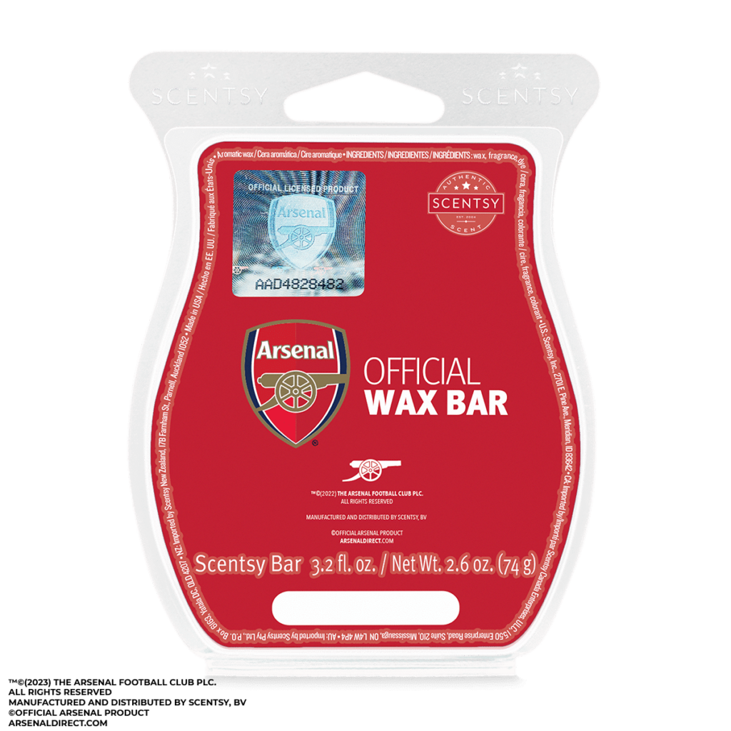 Arsenal FC Scentsy Bar