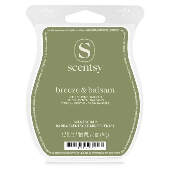 Breeze & Balsam Scentsy Wax Bar - April 2026 Coastal Collection
