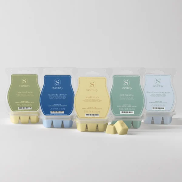 SCENT-Bar-CozyCabin-PACKSHOT-5UP-R13-2026-PWS Cozy Cabin Scentsy Bar Bundle - August 2026