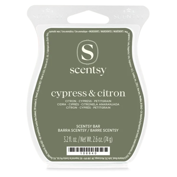 Cypress & Citron Scentsy Bar