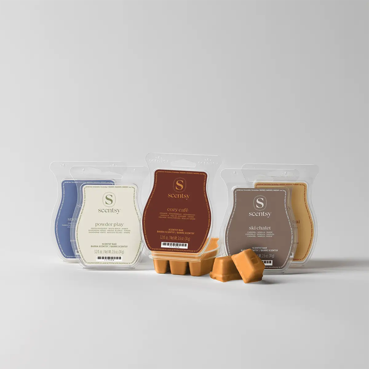 Scent-Bar-Decemeberedit-Packshot-5Up-R13-2026-Pws Snow In Edit Scentsy Bar 5 Pack - December 2026