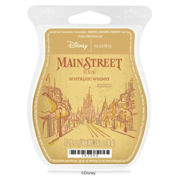 Scent-Bar-Disney-Wdw-Mainstreet-Iso-R1-2026-Pws Walt Disney World Magic Kingdom Scentsy Wax Collection