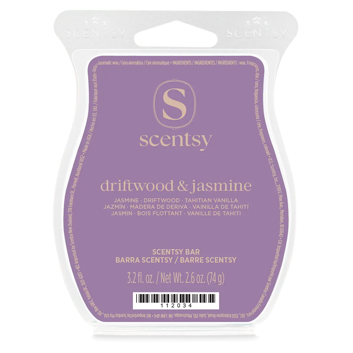 Scent-Bar-Driftwoodjasmine-Iso-R1-Bbmb26-Pws Driftwood & Jasmine Scentsy Wax Bar - June 2026 BBMB
