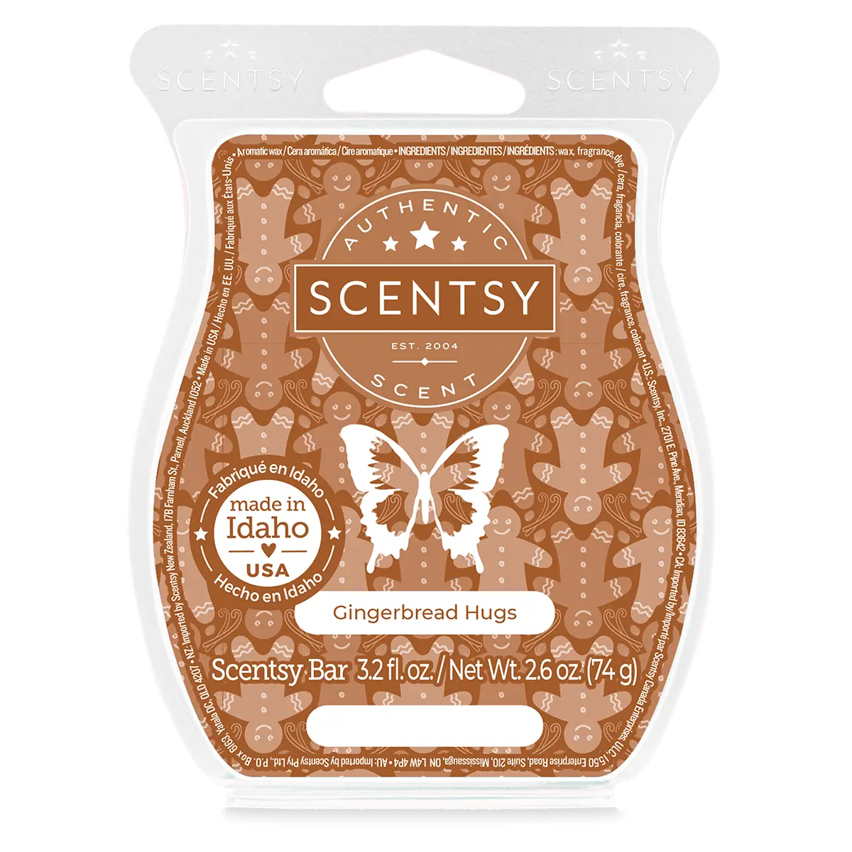 Gingerbread Hugs Scentsy Bar | Holiday 2025