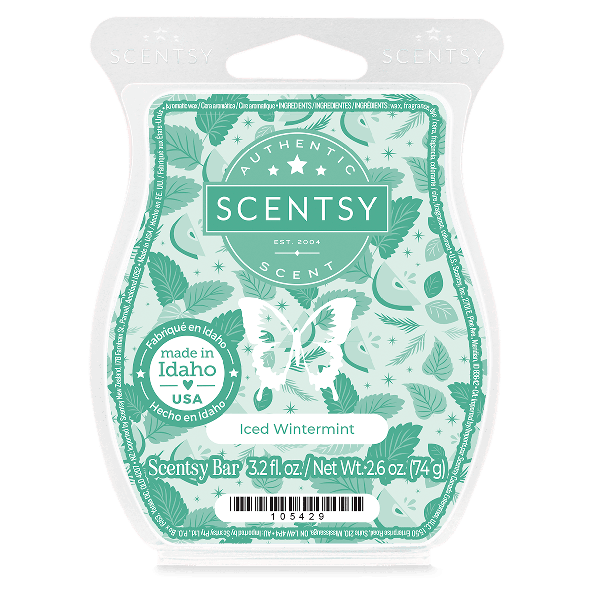 Iced Wintermint Scentsy Bar | Contemporary Christmas 2025