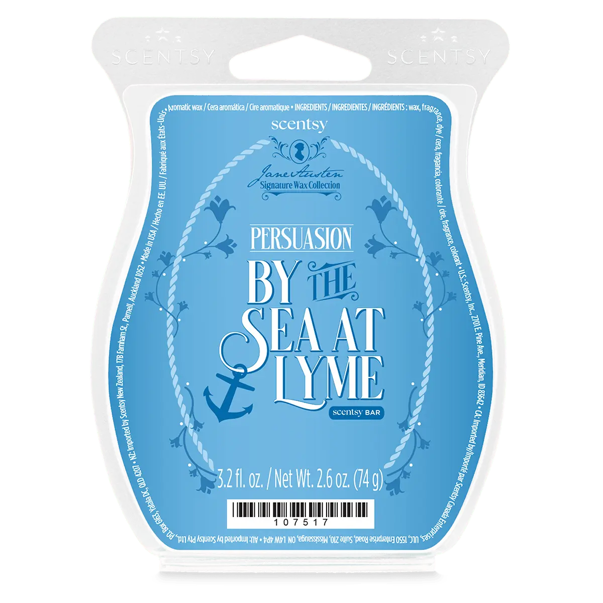 Scent-Bar-Janeausten-Bythesearatlyme-Iso-R1-2026-Pws Persuasion: By the Sea at Lyme Scentsy Bar - Jane Austen