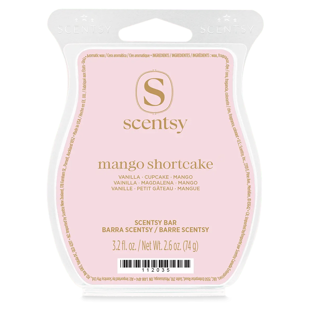 Scent-Bar-Mangoshortcake-Iso-R1-Bbmb26-Pws Mango Shortcake Scentsy Wax Bar - July 2026 BBMB