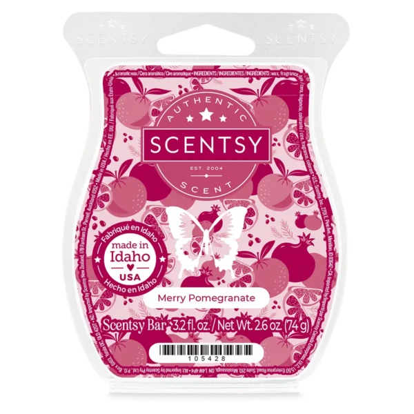 Merry Pomegranate Scentsy Bar | Holiday 2025