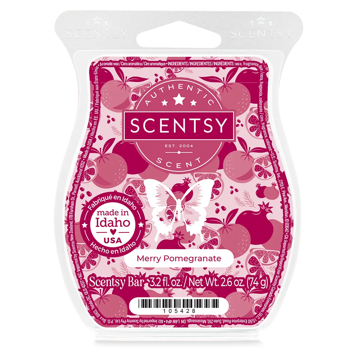 Merry Pomegranate Scentsy Bar | Holiday 2025