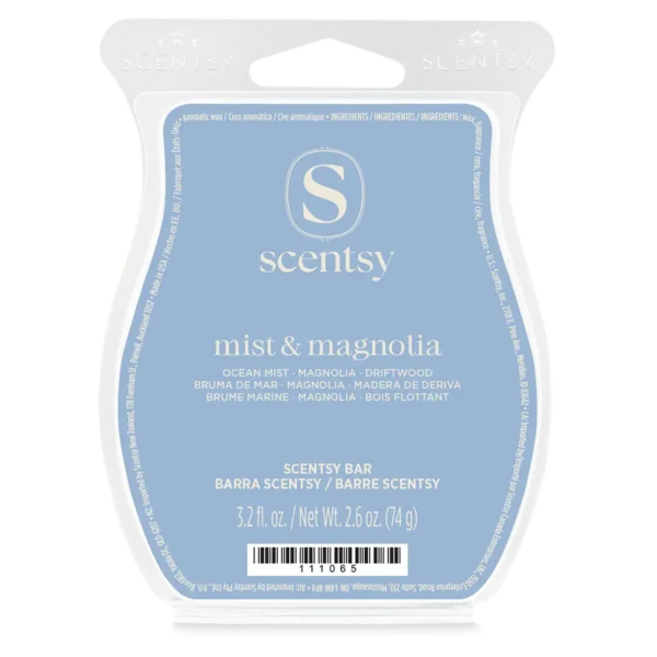 Mist & Magnolia Scentsy Wax Bar - April 2026
