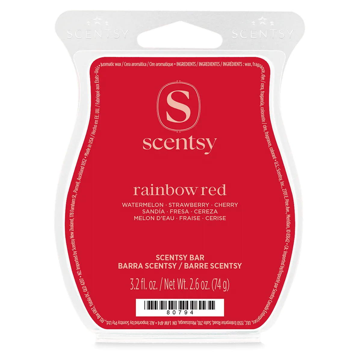 Scent-Bar-Rainbowred-Iso-R1-Bbmb26-Pws Rainbow Red Scentsy Wax Bar - May 2026 BBMB