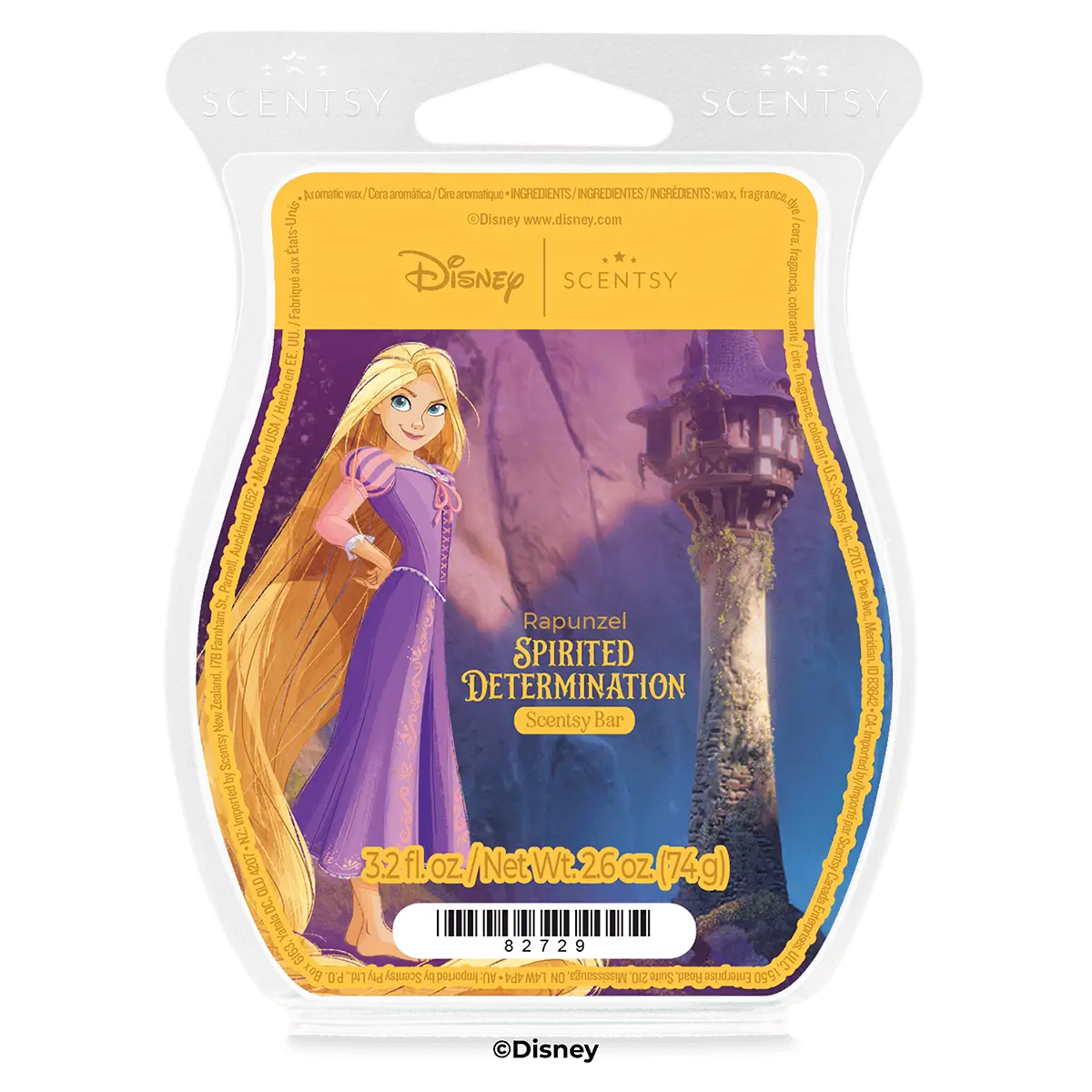 Disney Rapunzel: Spirited Determination Scentsy Bar - Tangled