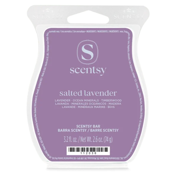 Salted Lavender Scentsy Wax Bar - May 2026 BBMB