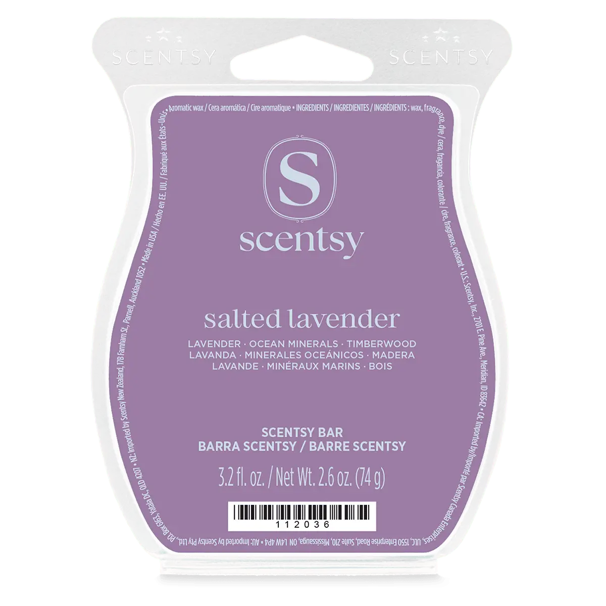Scent-Bar-Saltedlavender-Iso-R1-Bbmb26-Pws Salted Lavender Scentsy Wax Bar - May 2026 BBMB