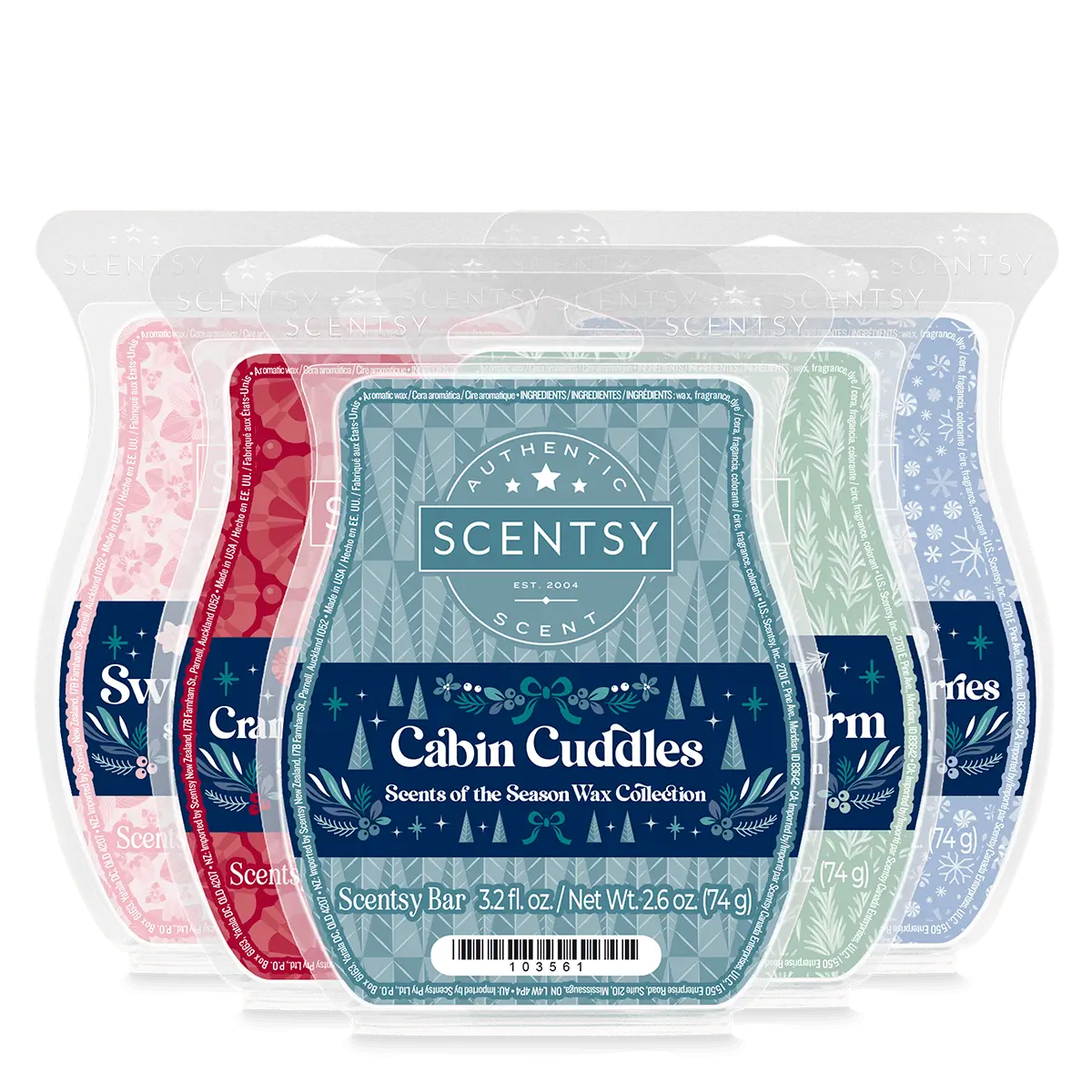 Scents of the Season 2025 Scentsy Wax Collection