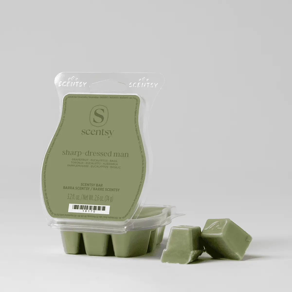 Sharp Dressed Man Scentsy Wax Bar - June 2026 BBMB