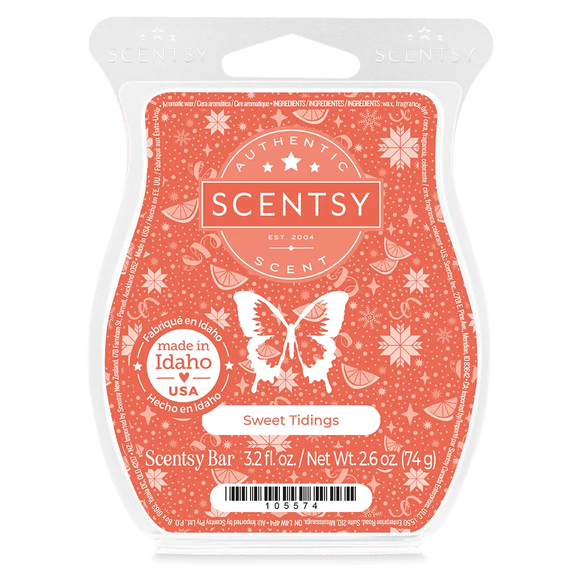 Sweet Tidings Scentsy Wax Bar | Holiday 2025