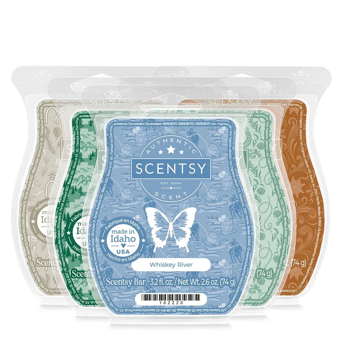 Wild Flowers & Wild Horses Scentsy Bar 5-pack