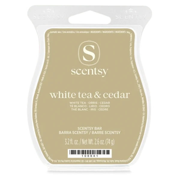 White Tea & Cedar Scentsy Bar
