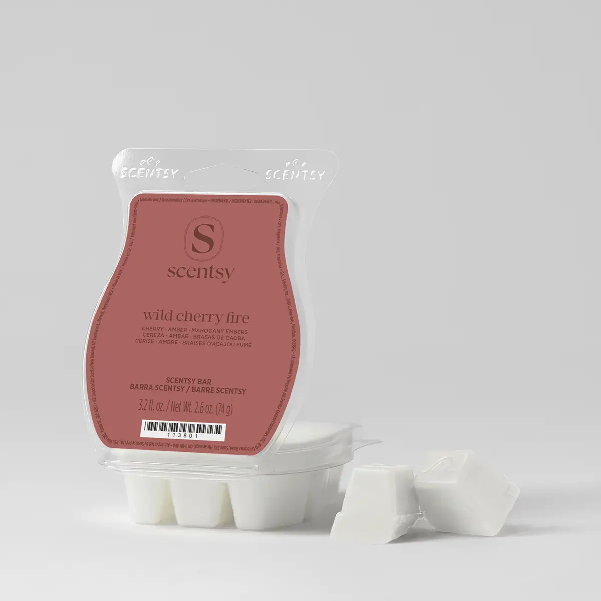 Scent-Bar-Wildcherryfire-Packshot-Wax-R13-2026-Pws Wild Cherry Fire Scentsy Bar - Harvest 2026
