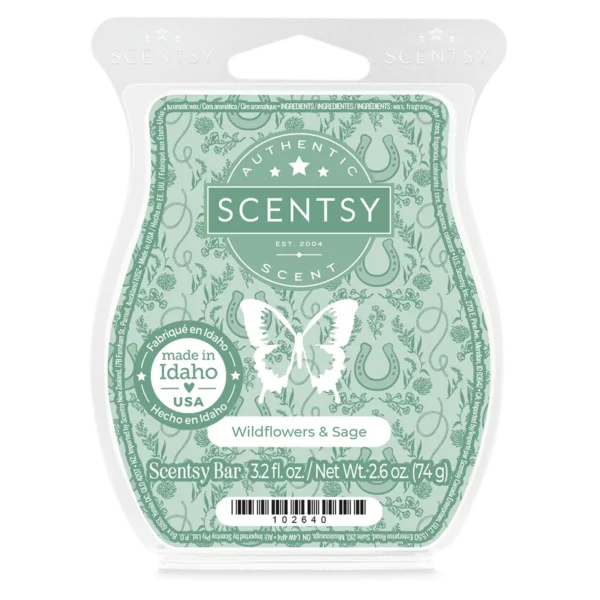 Wild Flowers & Wild Horses Scentsy Bar 5-pack