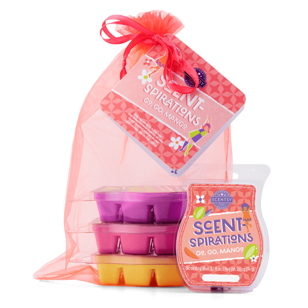 Go Go Mango Scentsy ScentSpirations Wax Bar Bundle