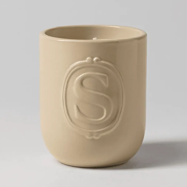 Cozy Vanilla Scentsy Candle Ceramic 9.75 oz