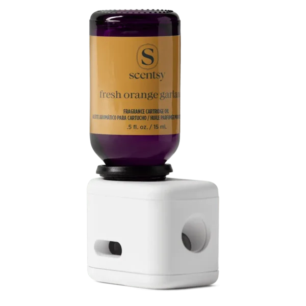 SCENT-FragranceCartridgeDiffuser-Oil-FreshOrangeGarland-ISO-15mL-R1-2026-PWS Fresh Orange Garland 15 mL Scentsy Fragrance Cartridge