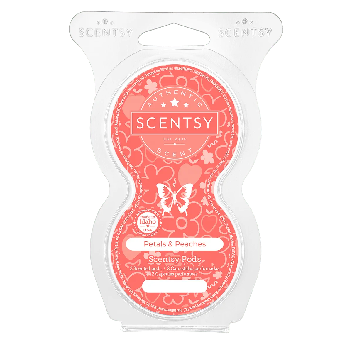 Petals & Peaches Scentsy Pods | January 2025