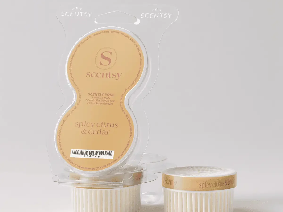Spicy Citrus & Cedar Scentsy Pods - Harvest 2026