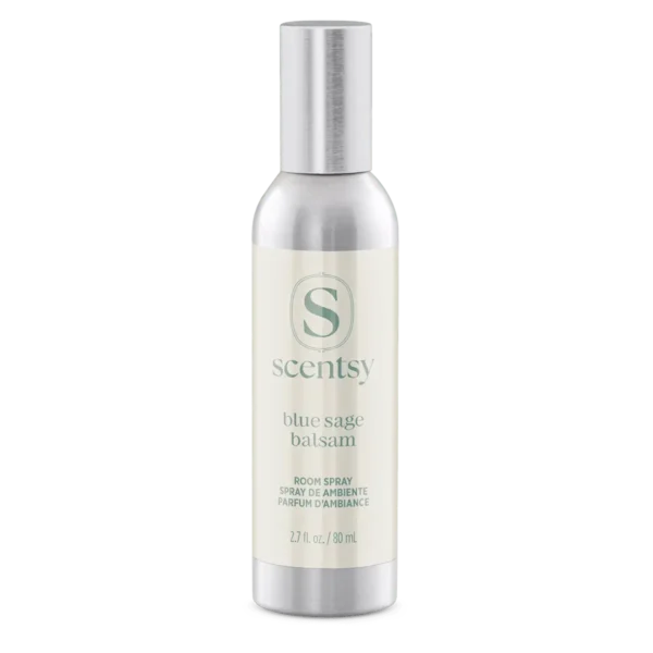 SCENT-RoomSpray-BlueSageBalsam-ISO-R1-2026-PWS Blue Sage Balsam Scentsy Room Spray - Holiday 2026