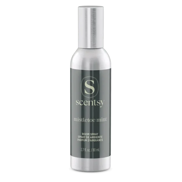 SCENT-RoomSpray-MistletoeMint-ISO-R1-2026-PWS Mistletoe Mint Scentsy Room Spray - Holiday 2026