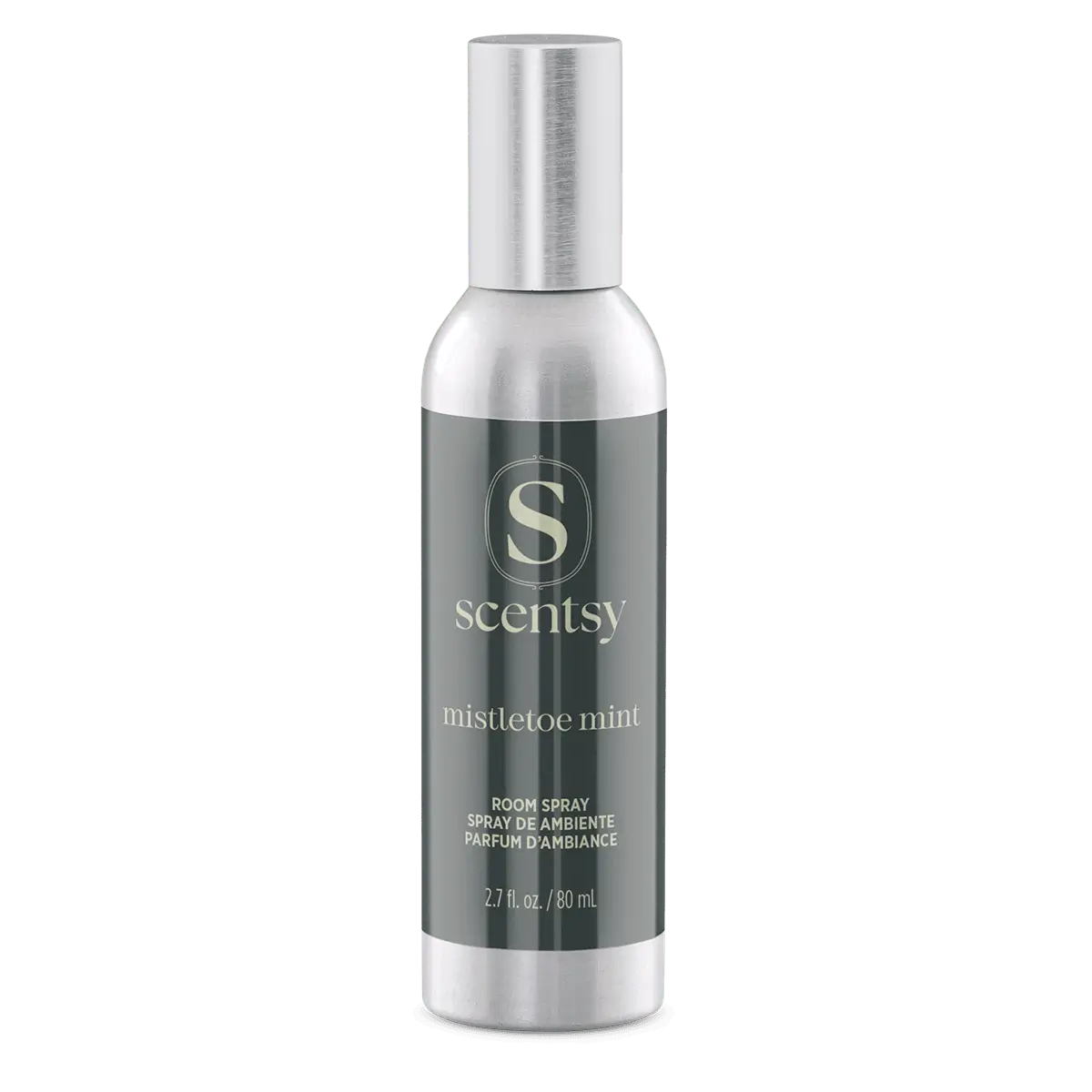 Scent-Roomspray-Mistletoemint-Iso-R1-2026-Pws Mistletoe Mint Scentsy Room Spray - Holiday 2026