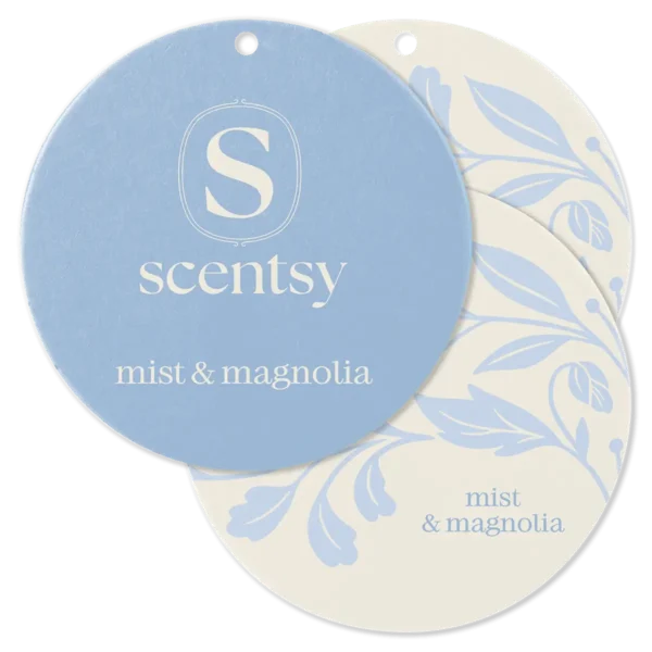 Mist & Magnolia Scentsy Scent Circle 3 Pack - April 2026