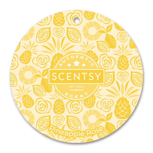 Pineapple Rose Scentsy Scent Circle | January 2023