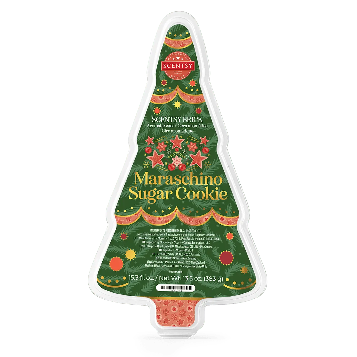 Maraschino Sugar Cookie Scentsy Brick | Holiday 2025
