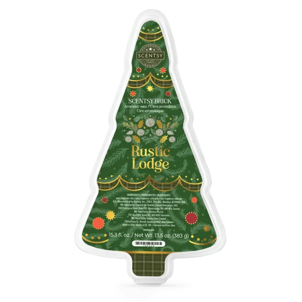 Rustic Lodge Scentsy Brick | Holiday 2025