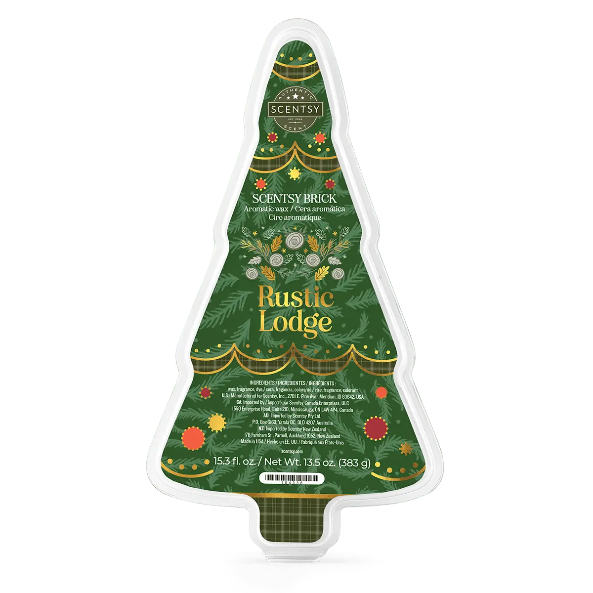 Rustic Lodge Scentsy Brick | Holiday 2025