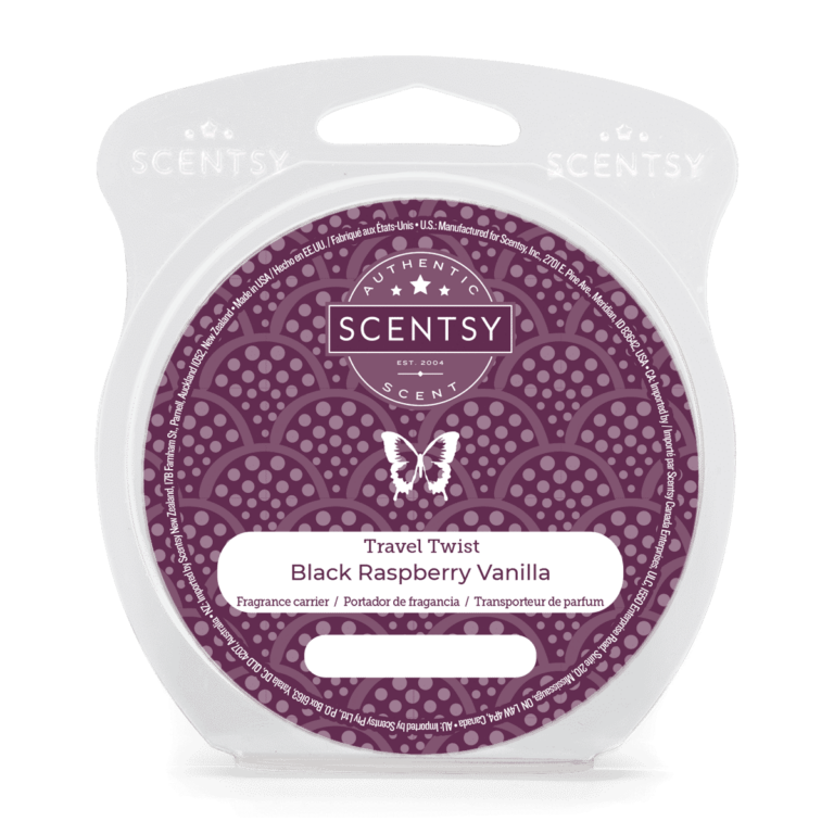 Black Raspberry Vanilla Scentsy Travel Twist