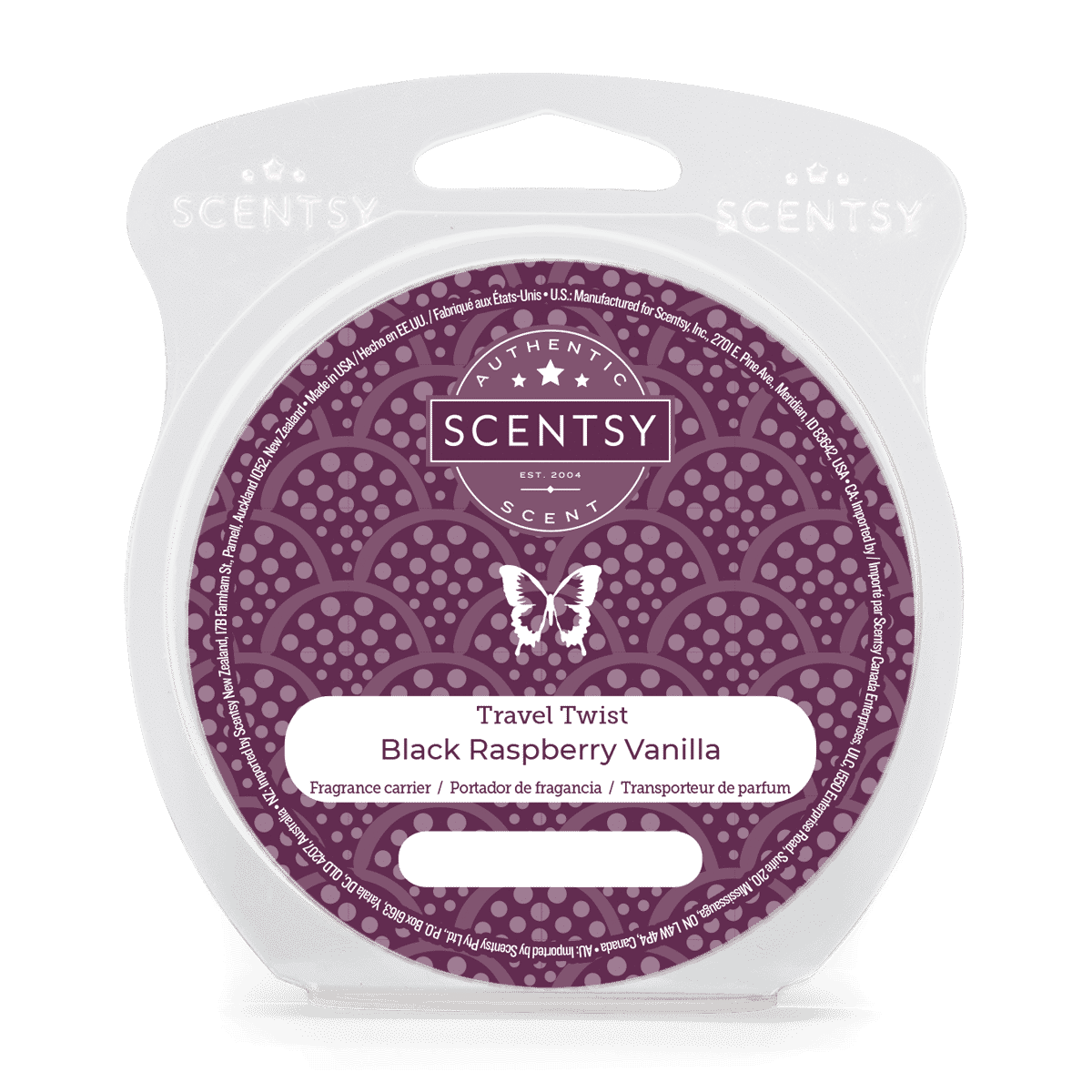 SCENT TravelTwist BlackRasberryVanilla ISO R3 FW22 PWS