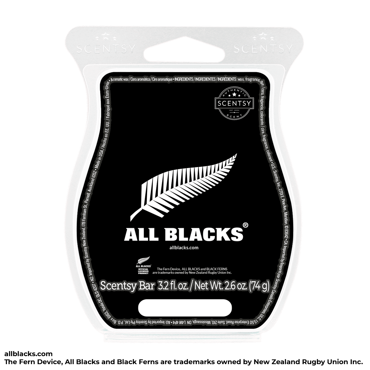 Rugby Scentsy Warmer Collection