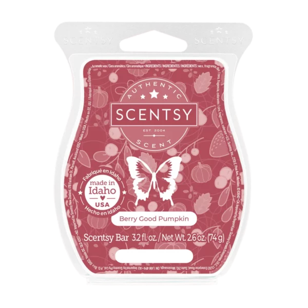 Berry Good Pumpkin Scentsy Bar | Gourdy Goodness